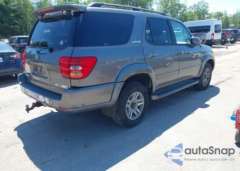 2004 Toyota Sequoia Limited V8 from USA, damaged, VIN 5TDBT48A34S219834